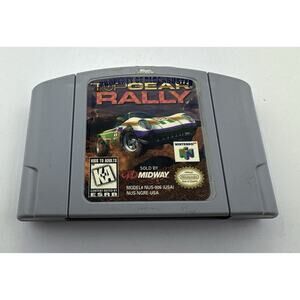 Top Gear Rally N64 Nintendo 64 1997 Tested Authentic Vintage Gaming Retro Game